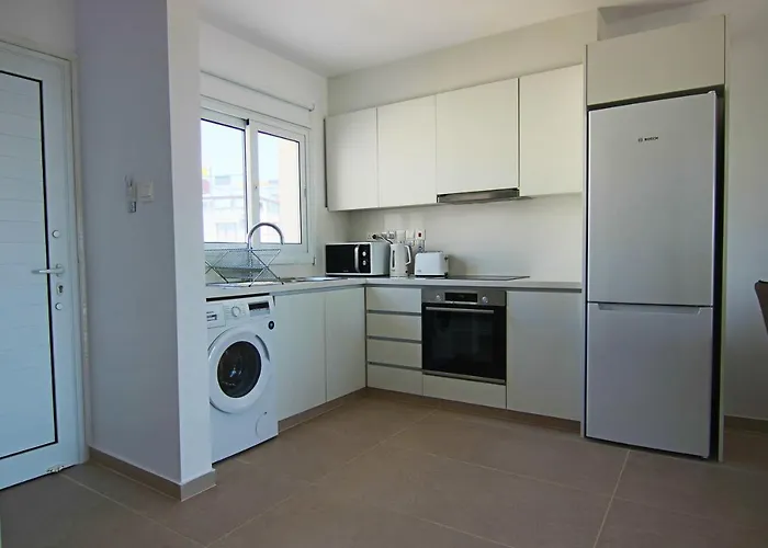 アパート Phaedrus Living: Seaview Luxury Flat Limnaria 151